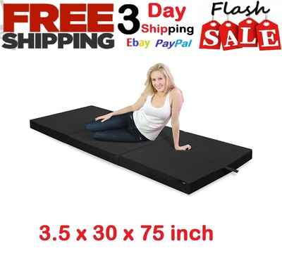 Adult Sleeping Pad Floor Mat Folding Thick Memory Foam Nap Spare