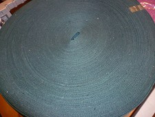 1 METER ( €2,20/m) GURTBAND, TASCHENGURT BAUMWOLLE Fb grün Br. ca.30 mm Nr.31