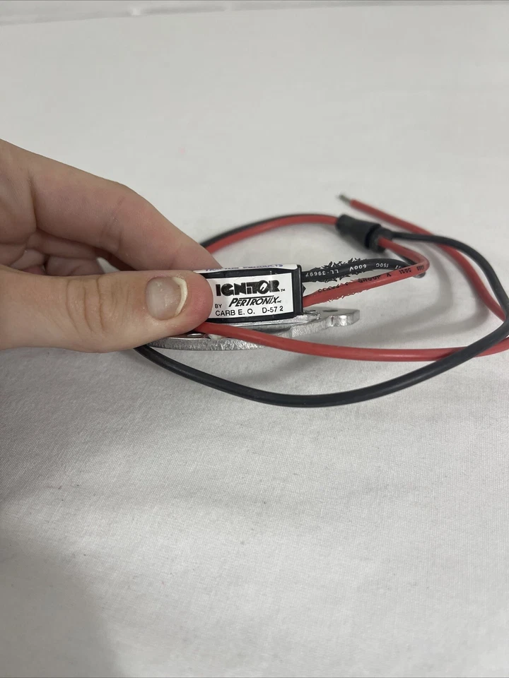 Kit convertidor de encendido electrónico de doble punto Pertronix 1382 encendedor Chrysler 8 cilindros Foto 4 de 4