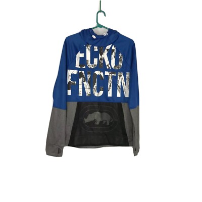 Ecko Function Mens  Pullover Drawstring Hoodie Sz Small Hip Hop Great Colorway