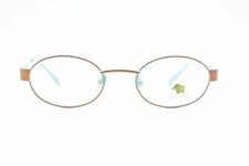 Janosch KinderbrilleJ67 C Kupfer Grün oval Brille Brillengestell eyeglasses Neu