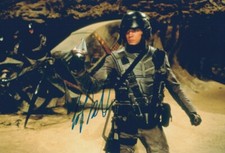 CASPER VAN DIEN signed autograph 20x30cm STARSHIP TROOPERS in person autograph