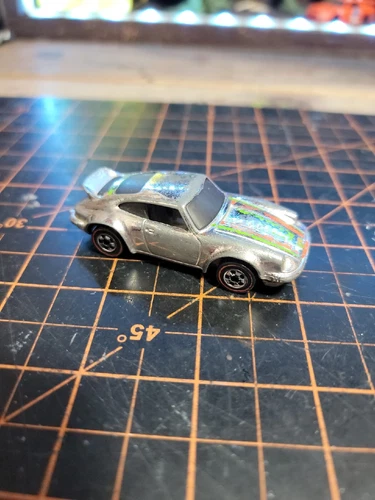 Vintage Hot Wheels Redline 1974 HK Chrome PORSCHE  P-911  ""FREE SHIPPING""