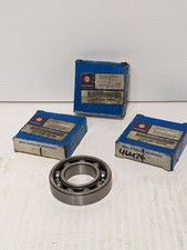 Lot of 3 SKF 6208-J Deep Groove Ball Bearings, 40mm, 80mm 18mm