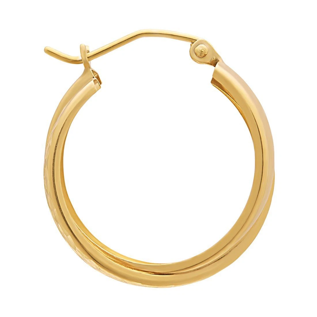 Bevilles gold 2024 hoop earrings