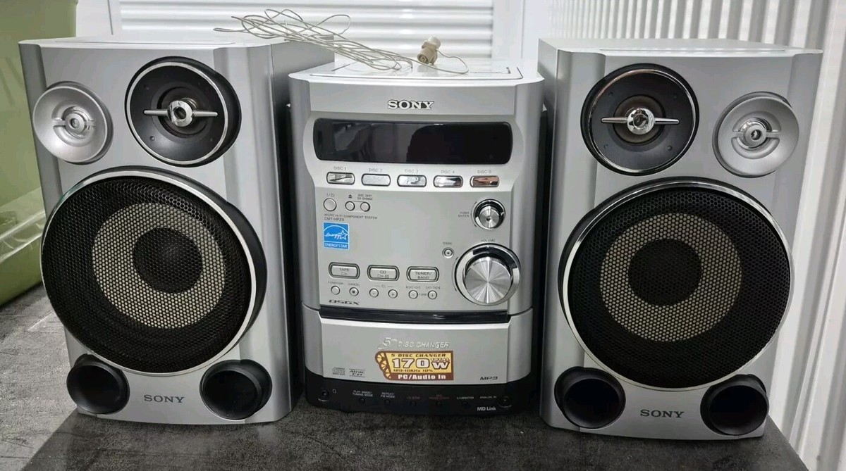 Sony CMT-HPZ9 System 5 Disc Changer Cassette AM/FM | eBay
