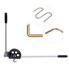 Ratcheting Manual Lever Pipe Bender 0-180° Bending Machine 3/4" Tube Bender New