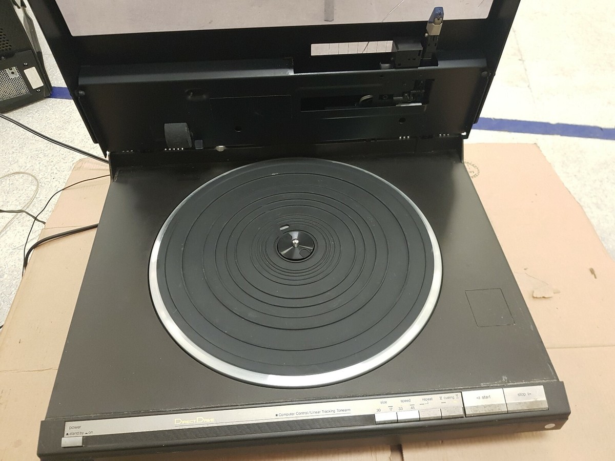 Technics SL-DL1 Giradischi Automatico A Tracciamento Lineare - Pienamente Funzionante (Vintage) - Foto 3