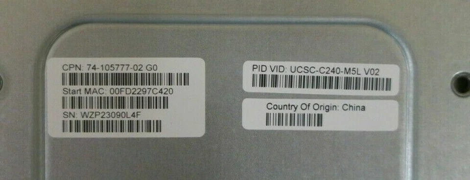 New Cisco UCS C240 M5 Server 14C Gold 6132 192GB Ram 2x 960GB M.2 11x 6TB HDD - Image 4 of 4