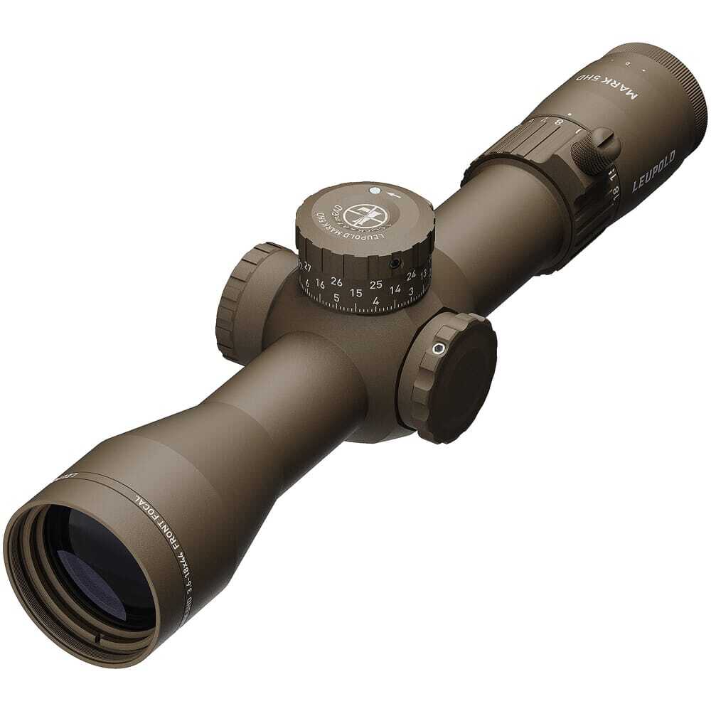 Leupold mark 5hd 3 6 18x44 35mm m5c3 ffp tremor 3 dark earth