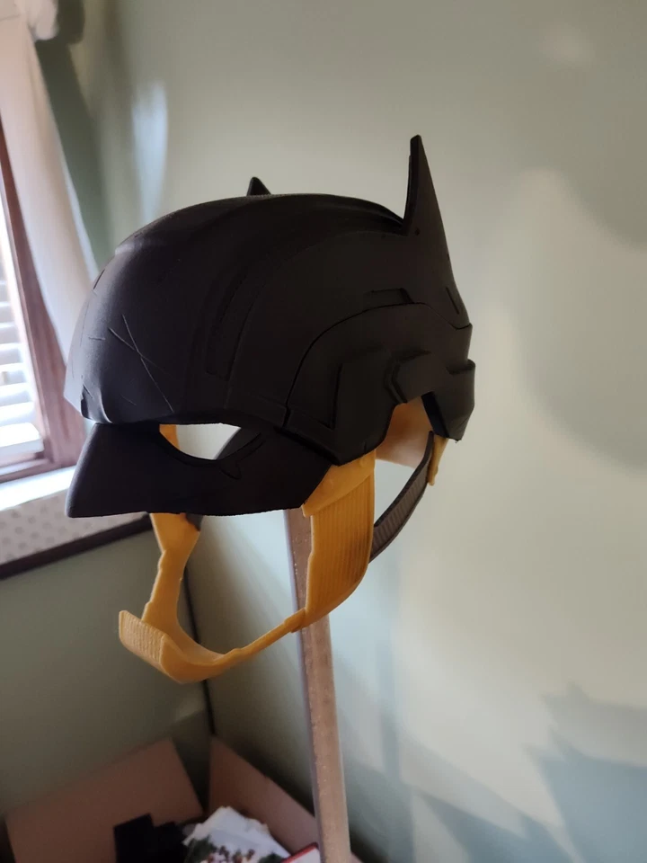 Bat Man Dark Detective Themed Helmet Cosplay Display Youshstudio Unpainted - Image 3 of 4