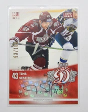 2015-16 Sereal KHL Dinamo Riga Autograph #DRG-AUT-TS Tim Sestito 093/100