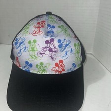 Disney Parks Mickey Mouse SnapBack Mesh Hat Cap Excellent Condition