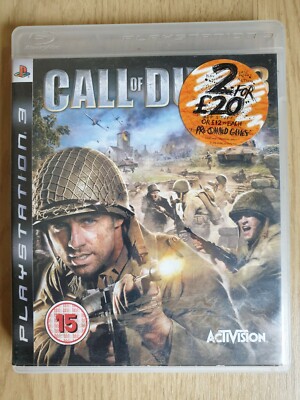 Sony Playstation Call Of Duty PS3 Game Boxed Complete UK