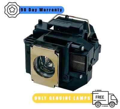NEW Genuine Epson ELPLP54 Original Projector Lamp Bulb V13H010L54 with Housing