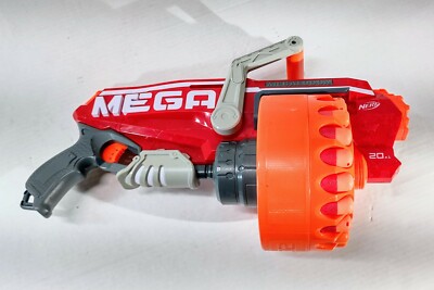 NERF Mega Megalodon N-Strike Foam Dart Rotating Drum Toy Gun Kids