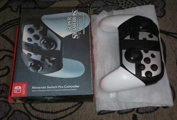 Nintendo Switch pro controller Super Smash Bros Ultimate Edition manette mando 