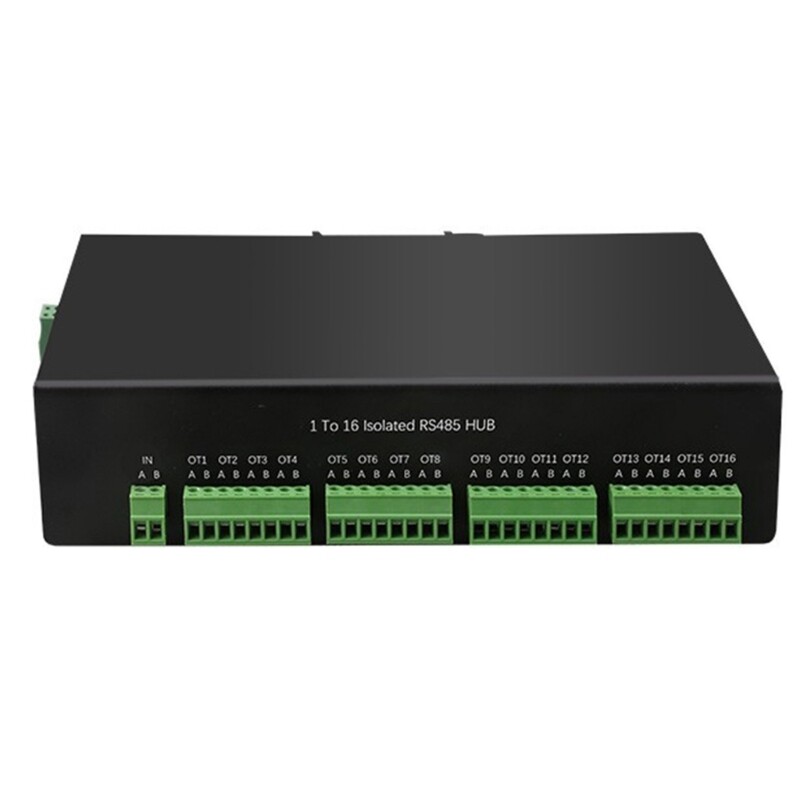 16-Way RS485 Splitter 16-Port 485 Sharer Splitter 1 In 16 Out