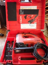 HILTI WSJ-850-ET VARIABLE SPEED JIG SAW WITH QUICK CHANGE CHUCK CASE
