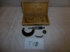 1x Außenmikrometer Zeus Bügelmessschraube 25-50mm  ex Bundeswehr (T18)