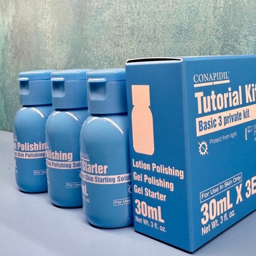 Conapidil tutorial kit 30ml*3ea CONAPIDIL Gel Polishing & Starter