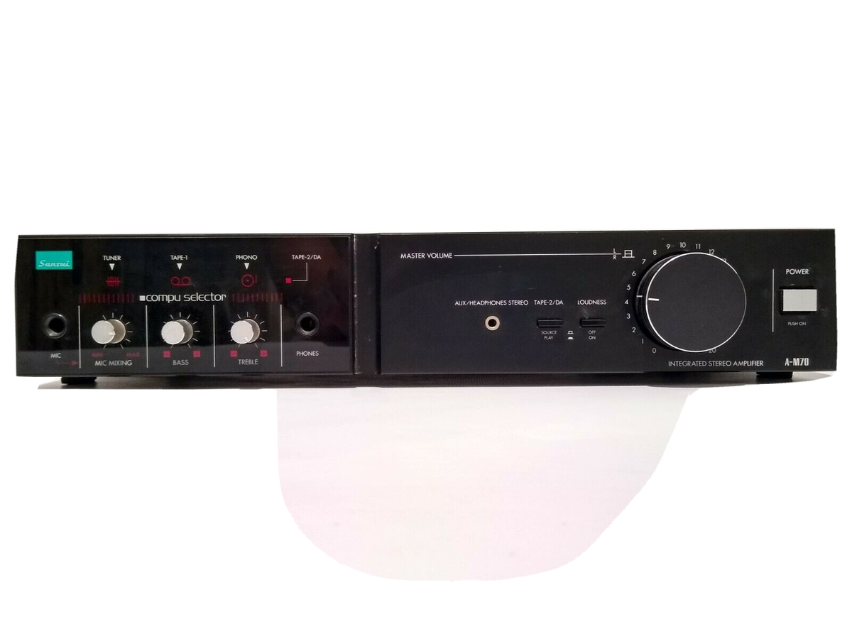 Sansui T-M70 Quartz Tuner Vintage Quartz PLL AM/FM Tuner Made in