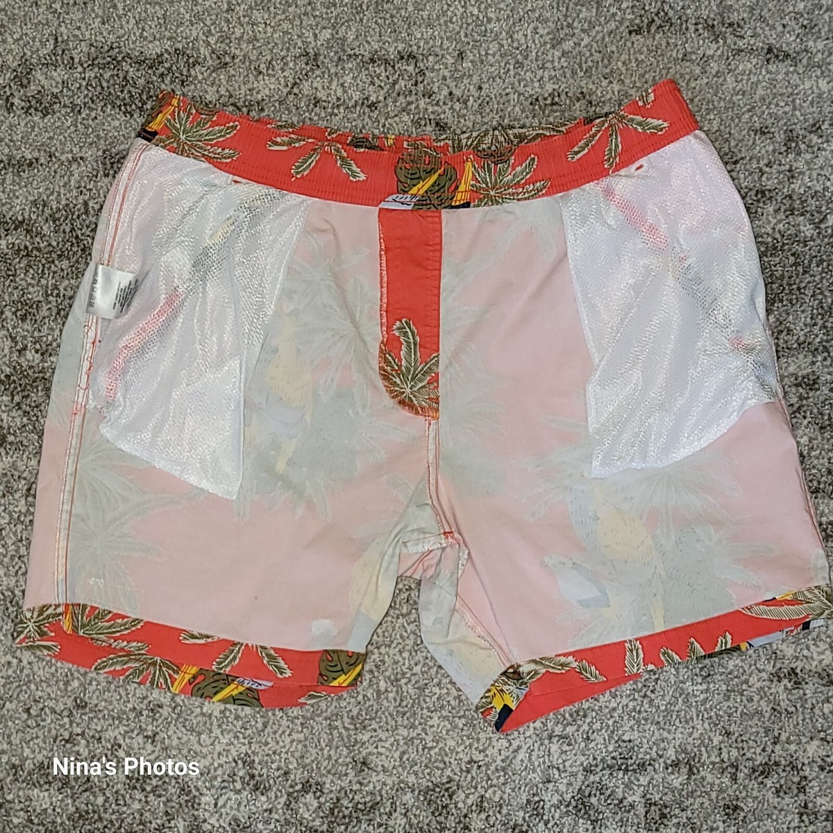 BANKS バンクス MACAW BOARDSHORTS Banks Journal Men's Swim Trunks Shorts Macaw Tropical