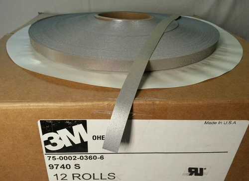 20meter 9740s Scotchlite 75-0002-03606 ironon Reflective safety tape 1/2 m1s1 yy