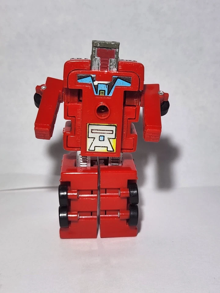 Camión de bomberos transformador Remco Zybot 1984 de colección Foto 4 de 4