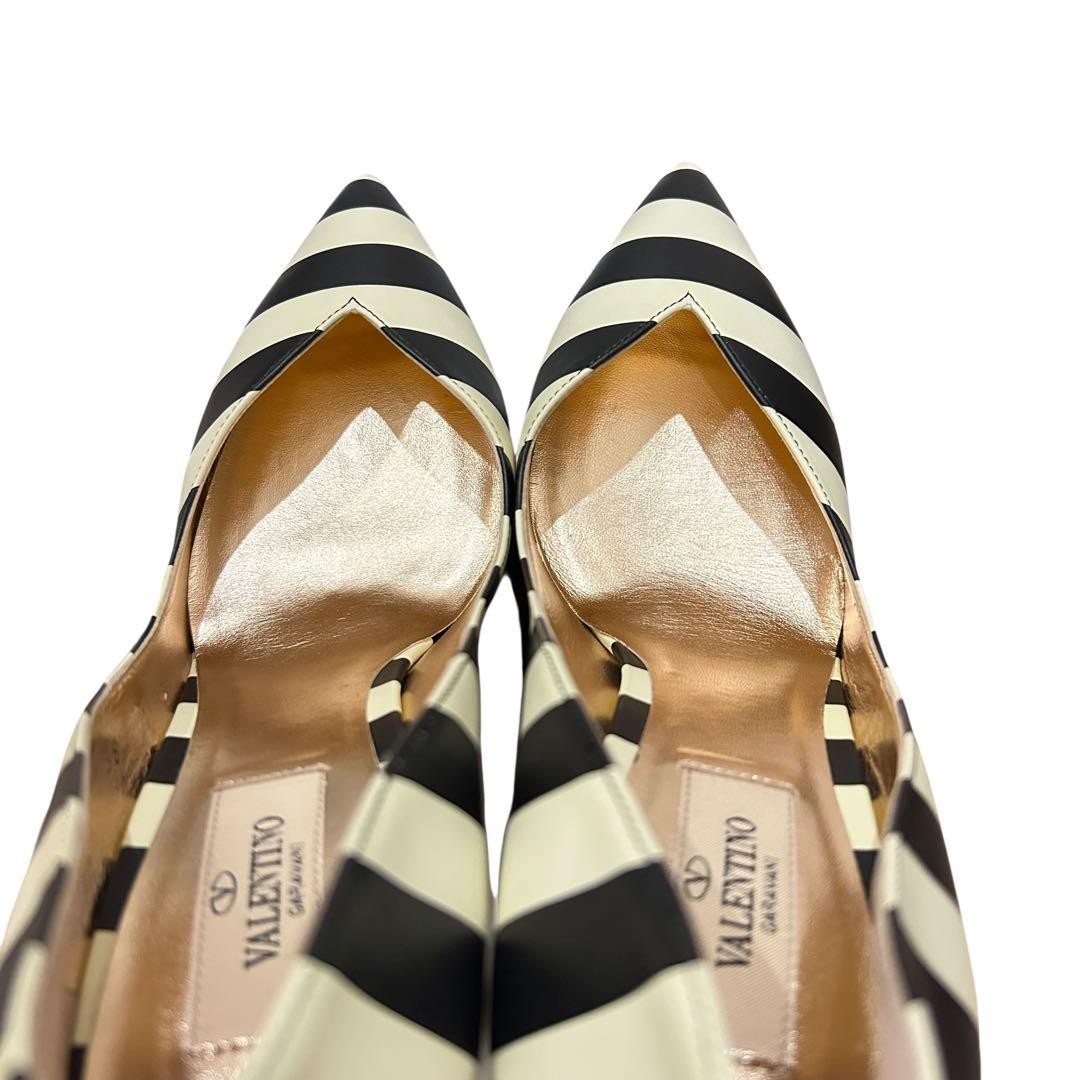 Valentino Garavani Pumps Heel Studded Leather Multicolor EU38/US8 116189c thumbnail 14