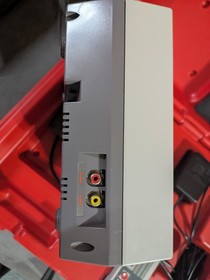 Nes Red Rental Case Original Hard Case Console Controllers And More (Read)