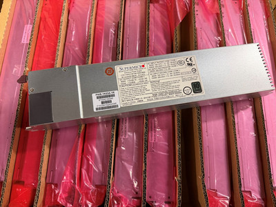 PWS-1K03A-1R New Supermicro 672042164349 1000W 1U Redundant 80 Plus PSU
