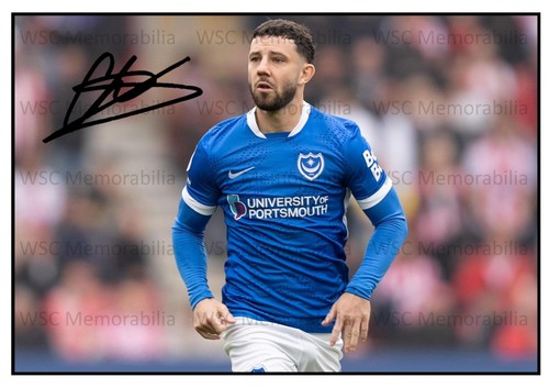 11528. Conor Chaplin Signed Pictures (A4 Prints) Ipswich Barnsley Portsmouth etc