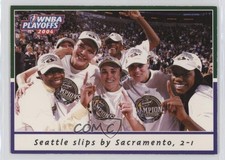 2005 WNBA 2004 Playoffs Seattle Storm Slips by Sacramento 2-1 #P6 Rookie RC fm0