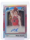 MATAS BUZELIS 2024-25 DONRUSS OPTIC RATED ROOKIE HOLO PRIZM AUTO #306 Q4832