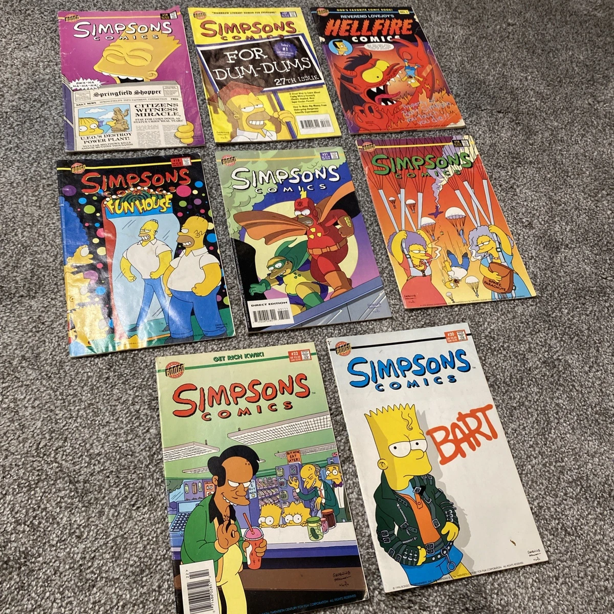 simpsons comic collection products for sale | eBay