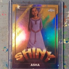 Topps Chrome Disney Asha Shiny Hologram Non-Sport Trading Card