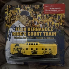 Felix Hernandez 2014 King's Court Train Car Collectible Seattle Mariners NEW
