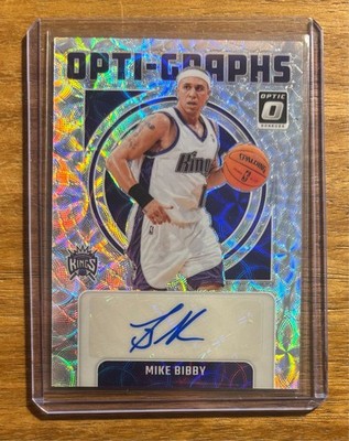 Mike Bibby Autograph! 2024 Optic Opti-Graphs Scope! OG-BIB