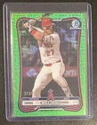 2026 Bowman Chrome Baseball Mike Trout #100 Green Mojo Refractor /399 - Angels