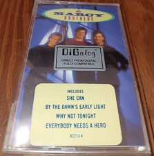 The Marcy Brothers Cassette SEALED w/ Hype Sticker 1991 Atlantic 7 82213-4 READ