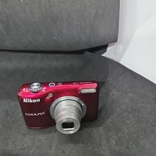 Nikon COOLPIX L29 16.1MP Digital Camera Red - Tested Working