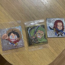 One Piece Stickers Luffy, Zoro, and Shamrock Saint