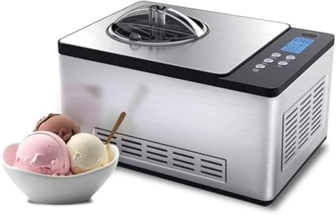 Whynter Ice Cream Maker Machine Automatic 2.1 Qt. with Built-In Compressor