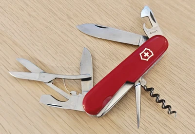 Victorinox Swiss Army Knife Climber 235 Victoria 1957-1961 - Photo 1/4