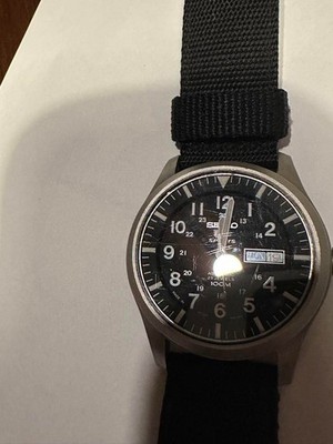 Seiko 5 Sports 7S36-03J0 SNZG11J1 Automatic Men's Military Watch