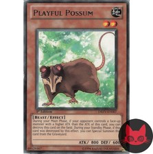 Yugioh Verspieltes Possum DREV-DE007 Rare 1. Auflage LP