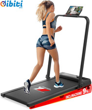 Tapis Roulant Elettrico Pieghevole 12 O 14 Km/H, MARCHIO ITALIANO, Inclinazione,