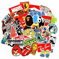100 PCS Assorted Sticker Pack Decals for Laptop Water Bottle Skateboard Luggage