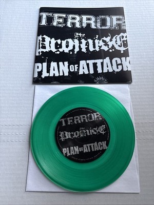 Terror / The Promise / Plan Of Attack    Split 7'' GREEN Organized Crime Records